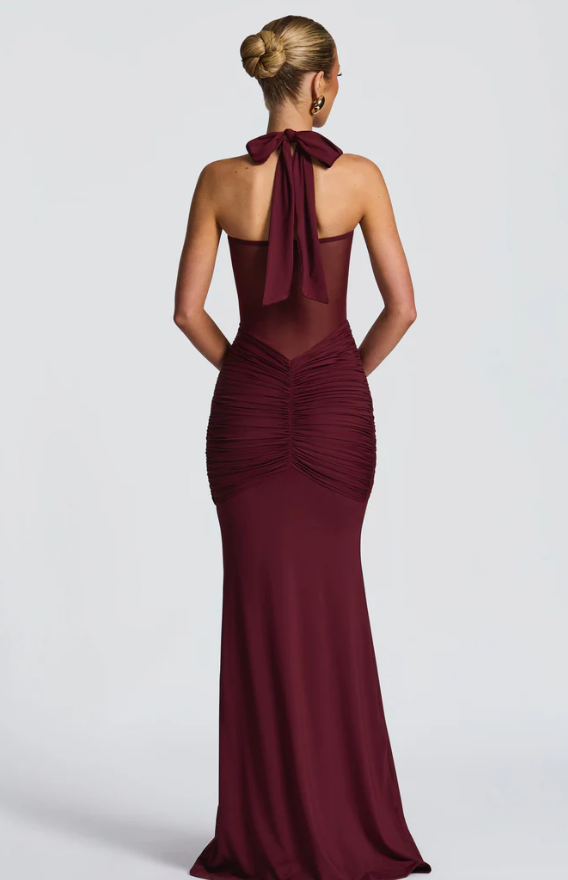 Jessica - Mesh Cocktail Dress