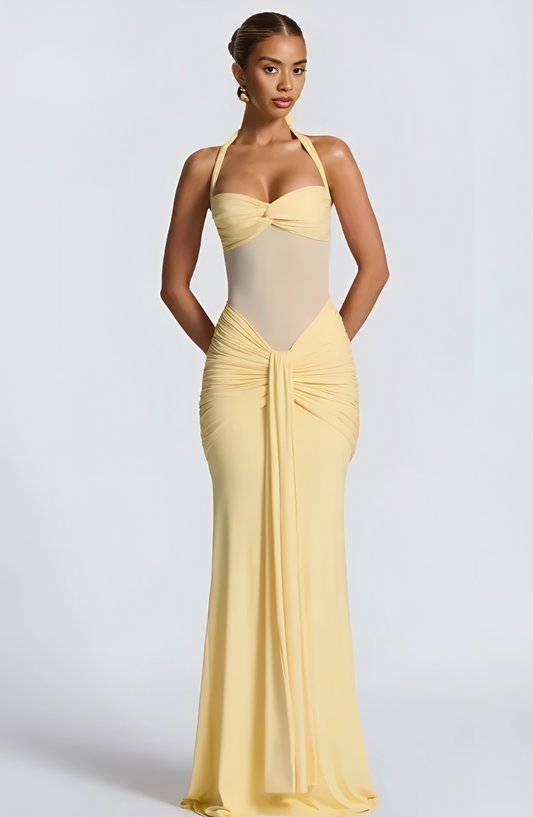 Jessica - Mesh Cocktail Dress